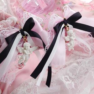 coquette cherub earrings
