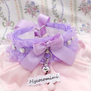 lilac kittenplay collar