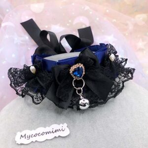 mycocomimi.com navy kitten play collar